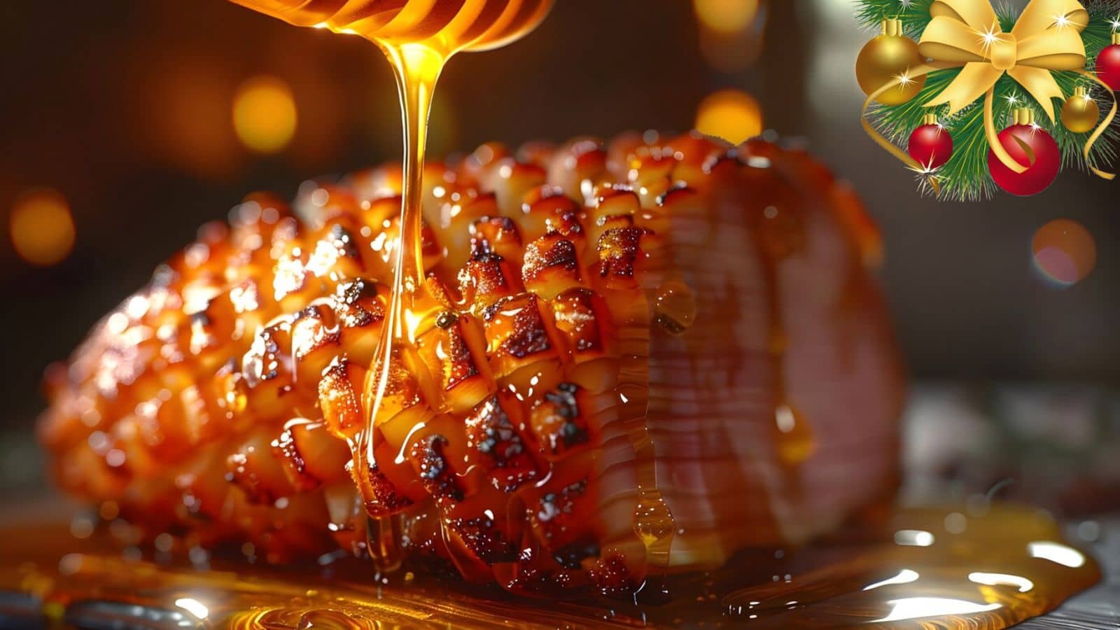 Christmas Special :: Maple Honey Mustard Glazed Ham